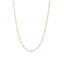 Knopfkette LONG rosegold